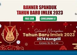 Contoh Spanduk Imlek 2023 Terbaru